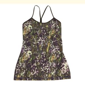 Lululemon multi color workout top